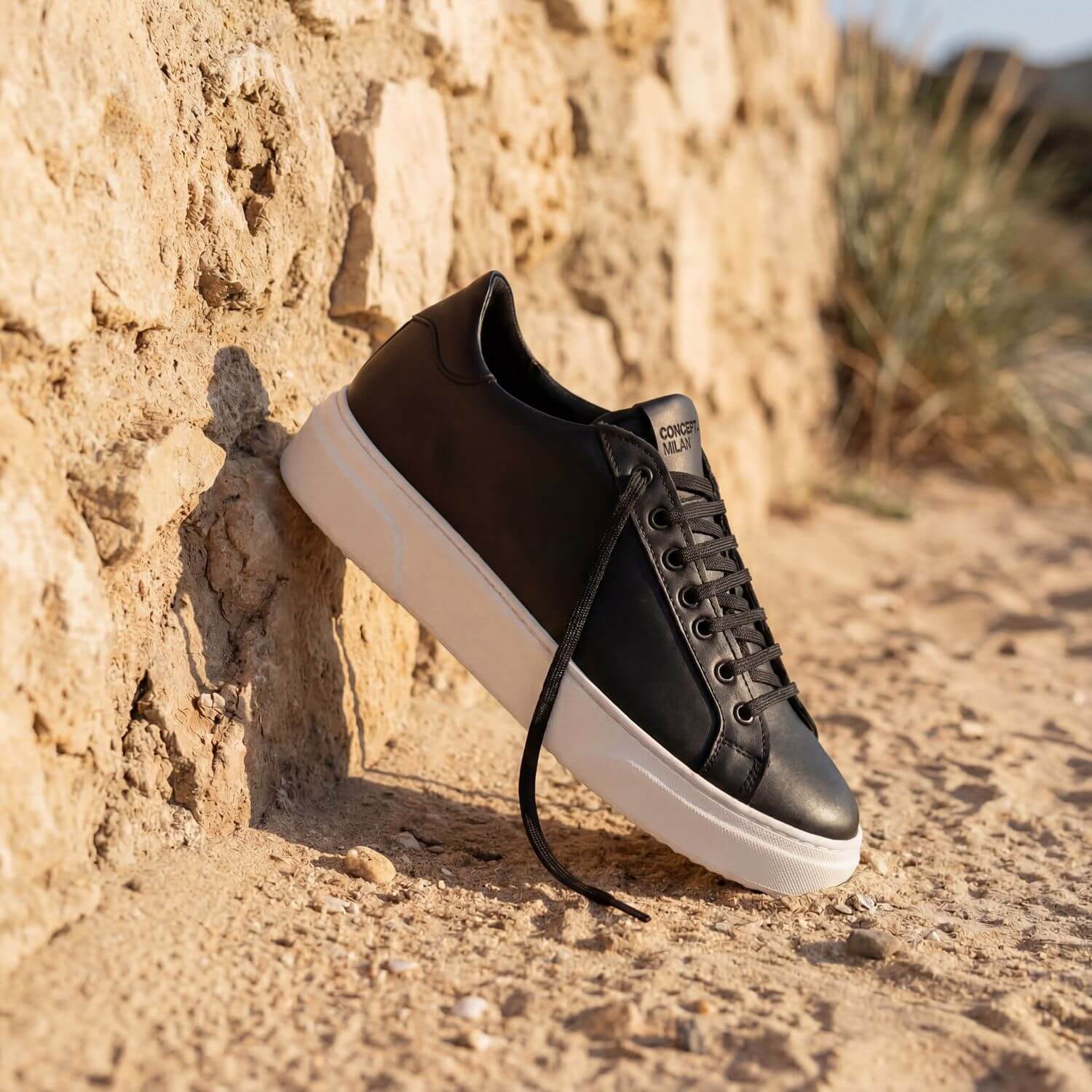 THE NICE SNEAKERS NERO/BIANCO - MADE IN ITALY