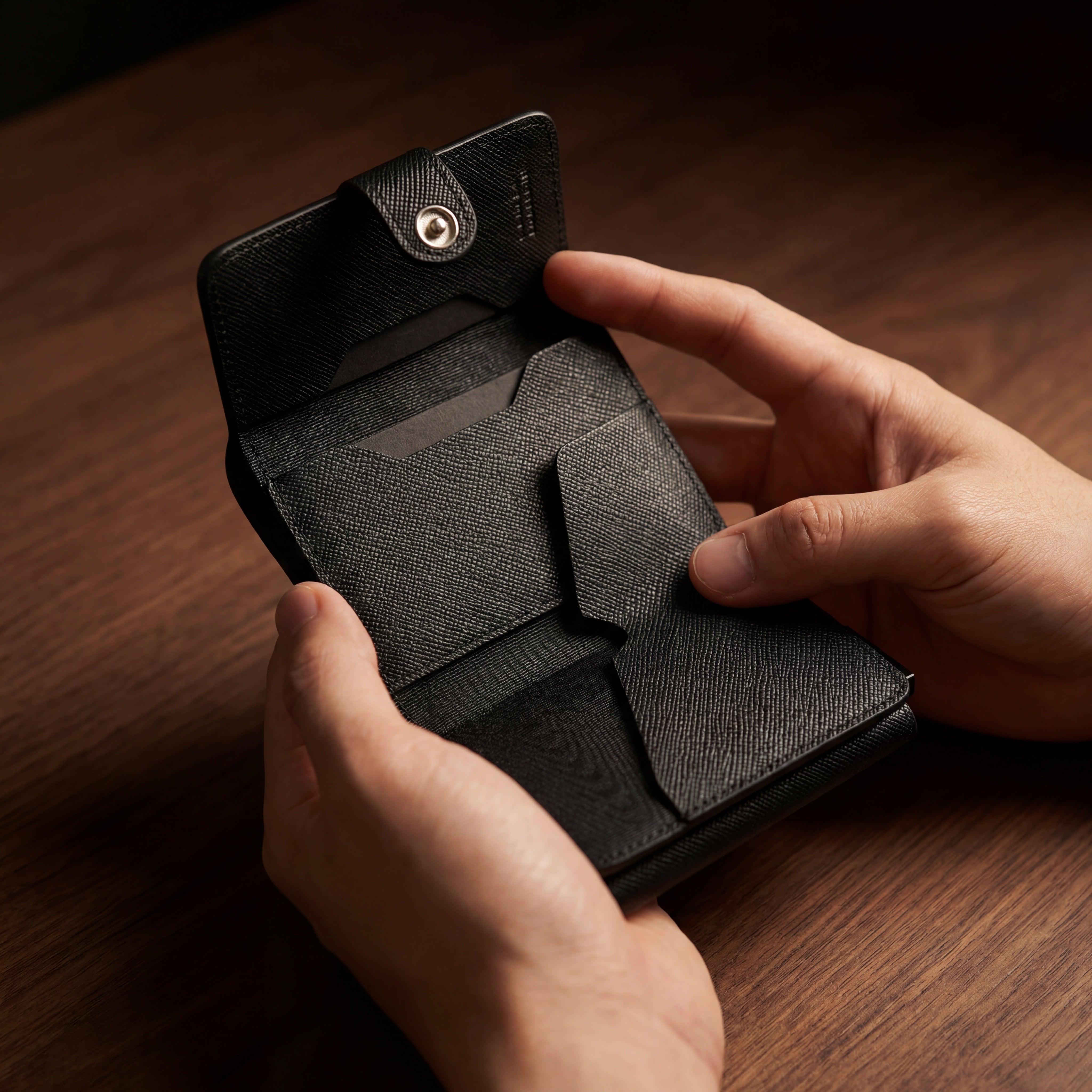 PORTAFOGLIO BLACK RFID