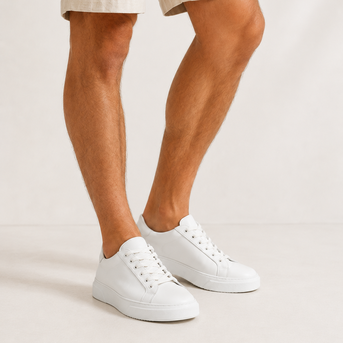 THE NICE SNEAKERS WHITE - MADE IN ITALY