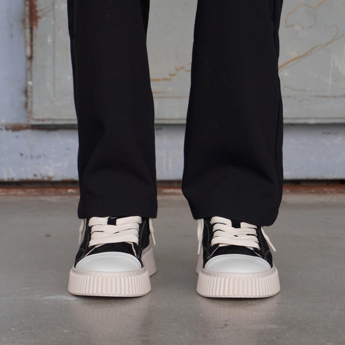 VAPOR SNEAKERS - NERO/BIANCO