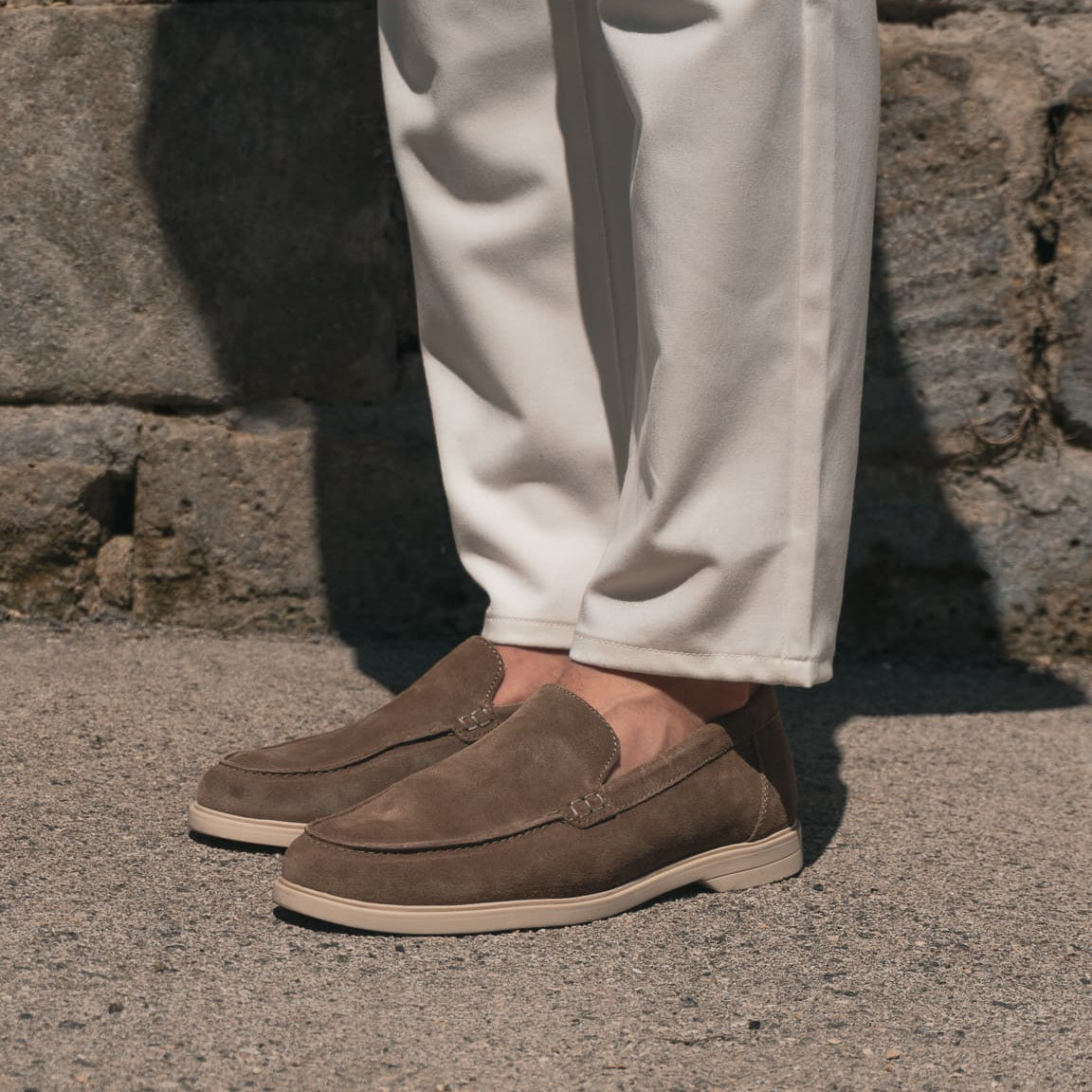 YACHT LOAFERS BEIGE - MADE IN ITALY