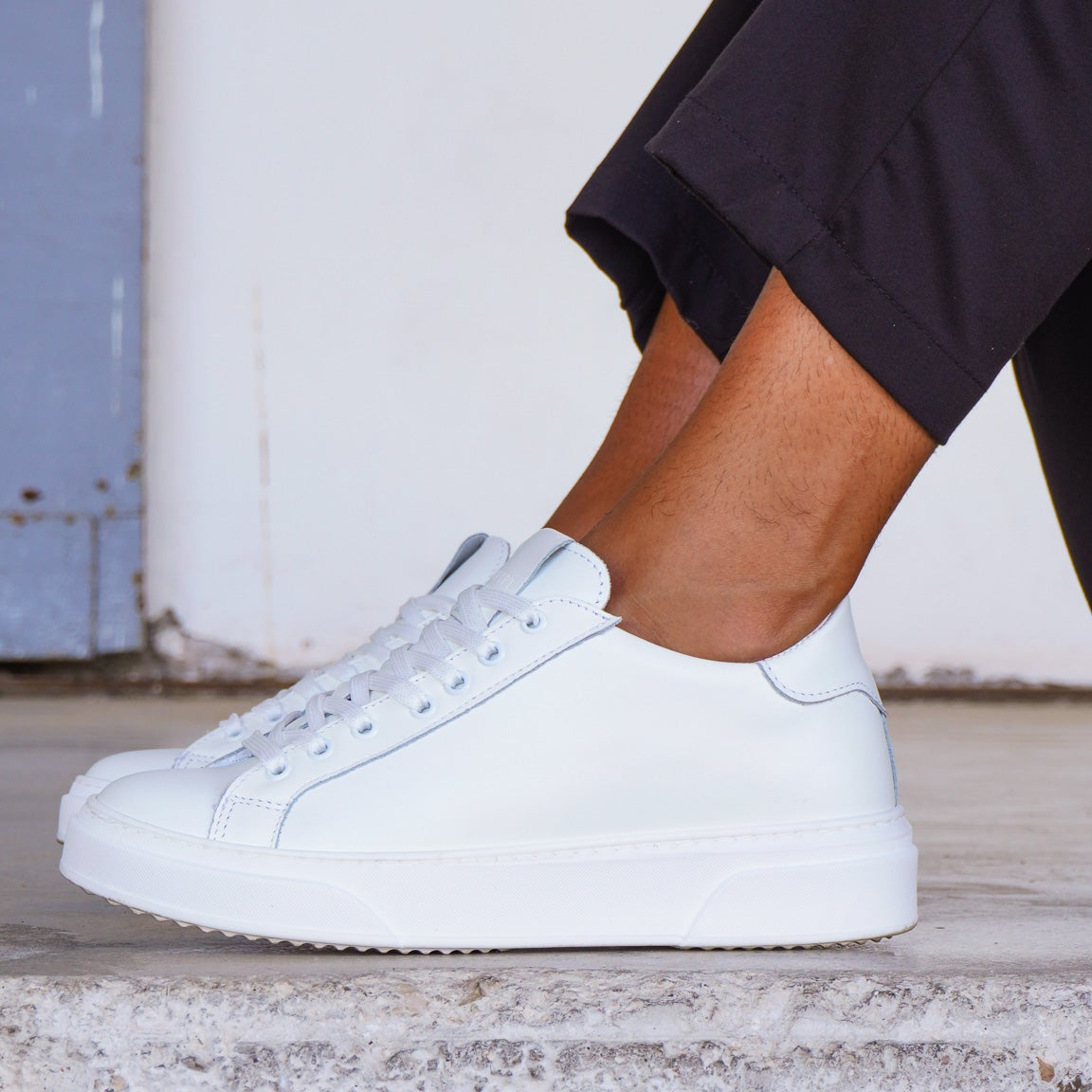 THE NICE SNEAKERS WIT - MADE IN ITALY