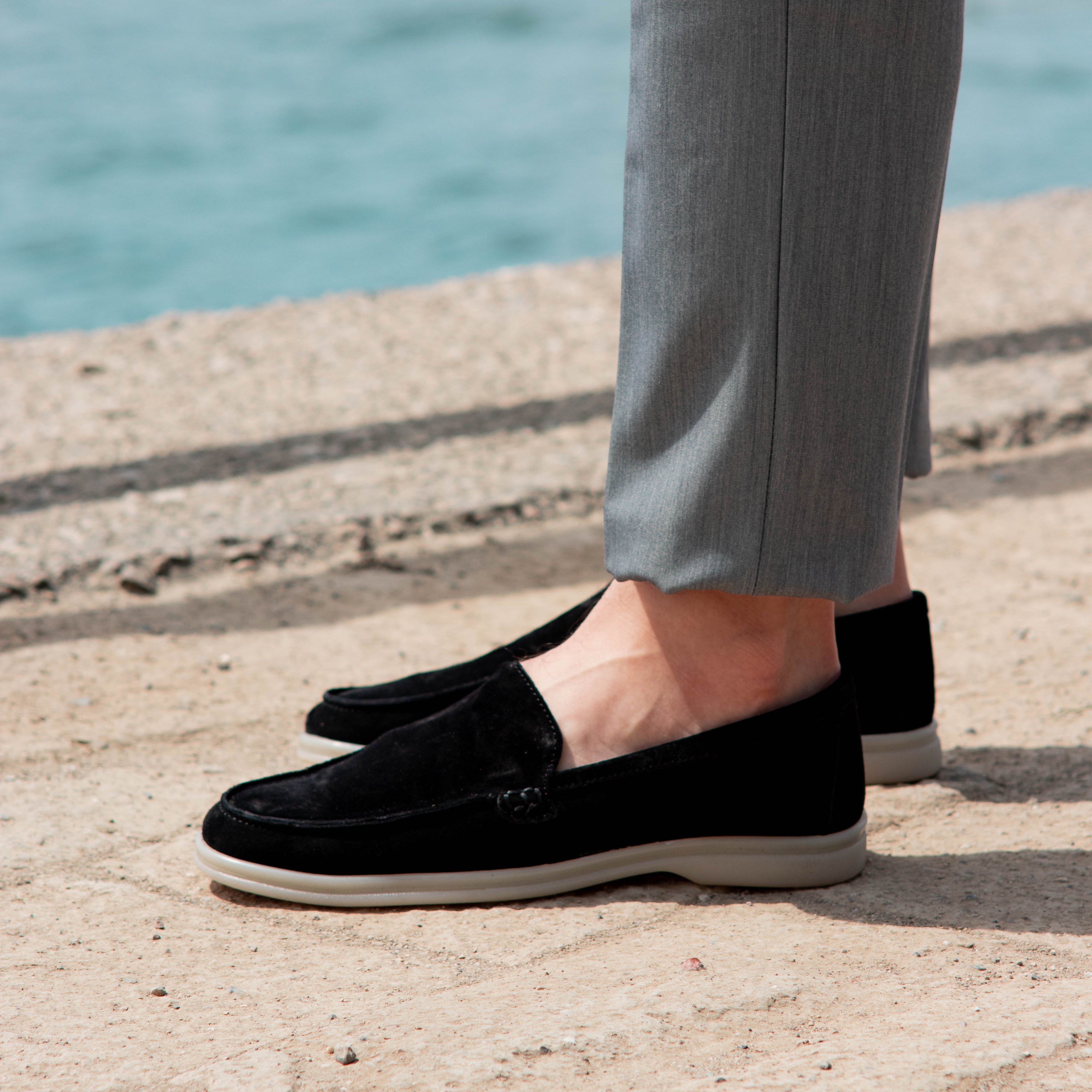 MOCASSINI IN CAMOSCIO - MADE IN ITALY