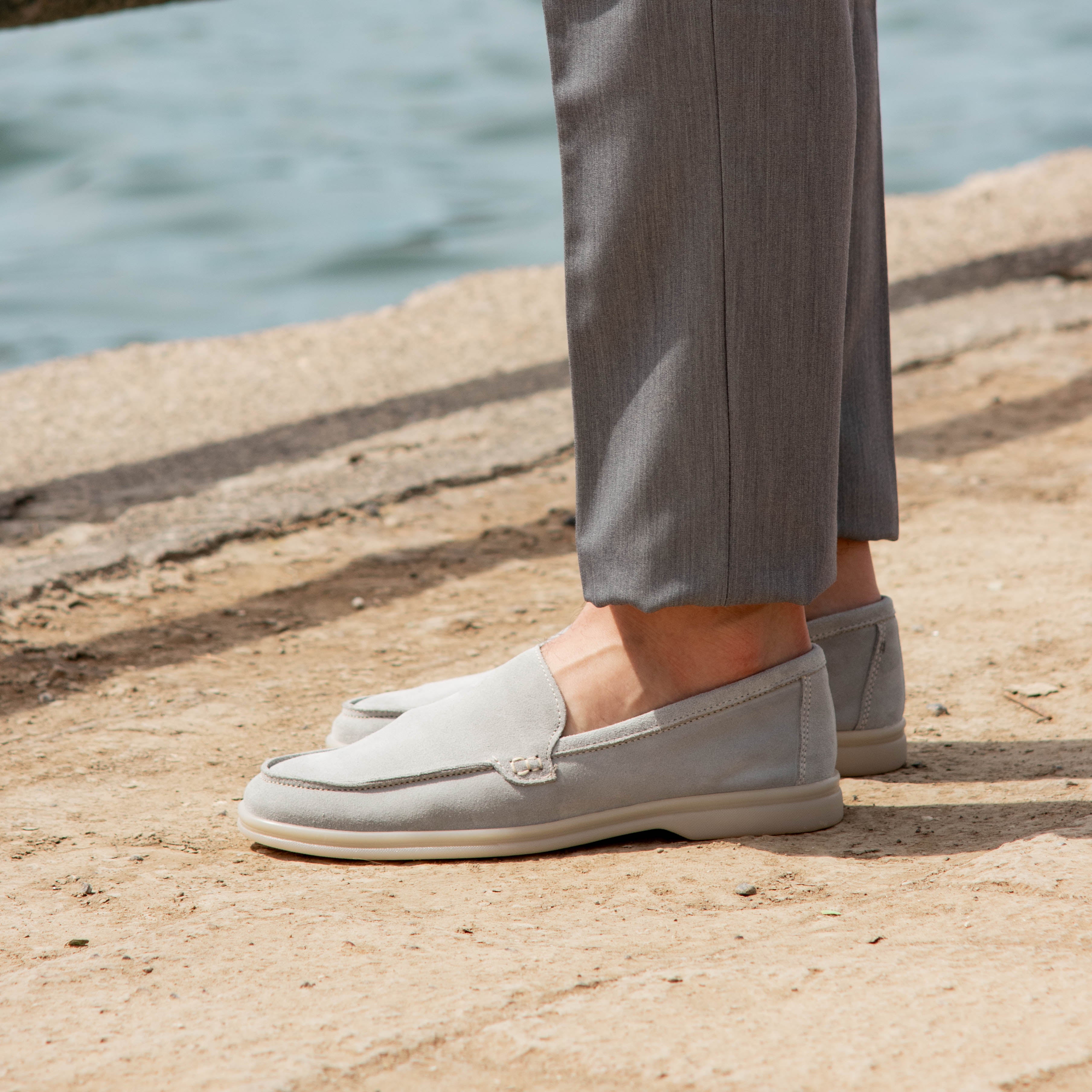 MOCASSINI IN CAMOSCIO - MADE IN ITALY