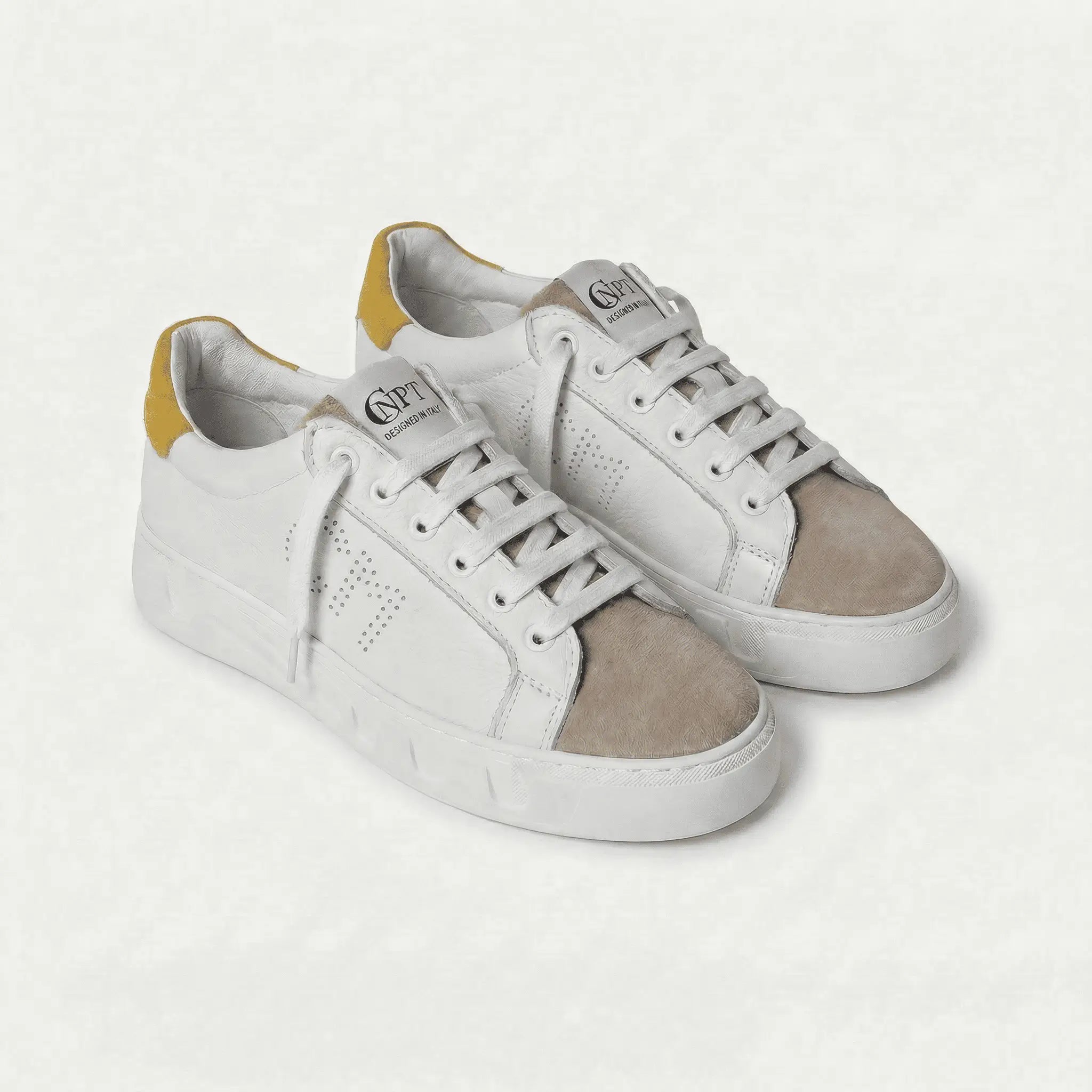PASOL SNEAKERS GELB - MADE IN ITALY
