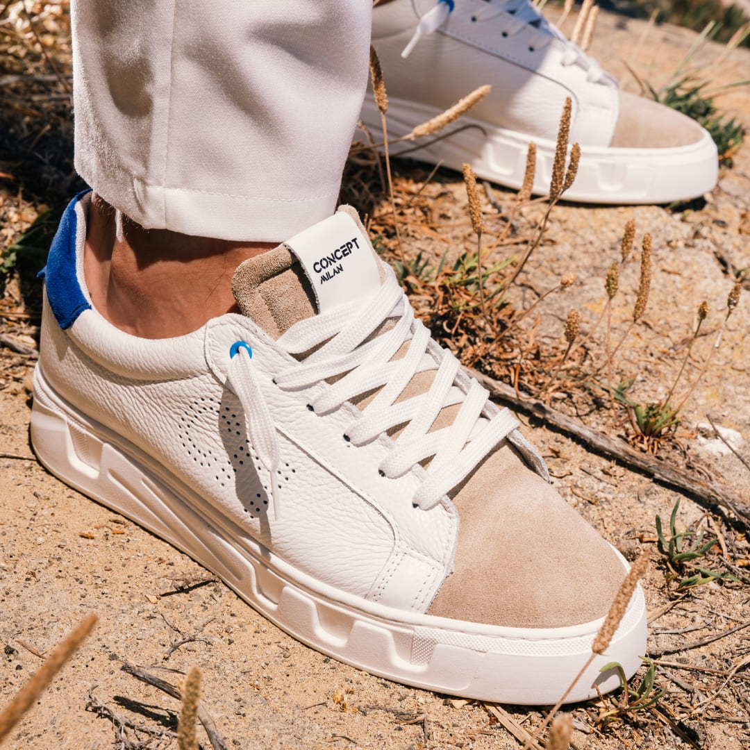 PASOL SNEAKERS BLU - MADE IN ITALY
