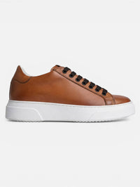 THE NICE SNEAKERS COGNAC - MADE IN ITALY
