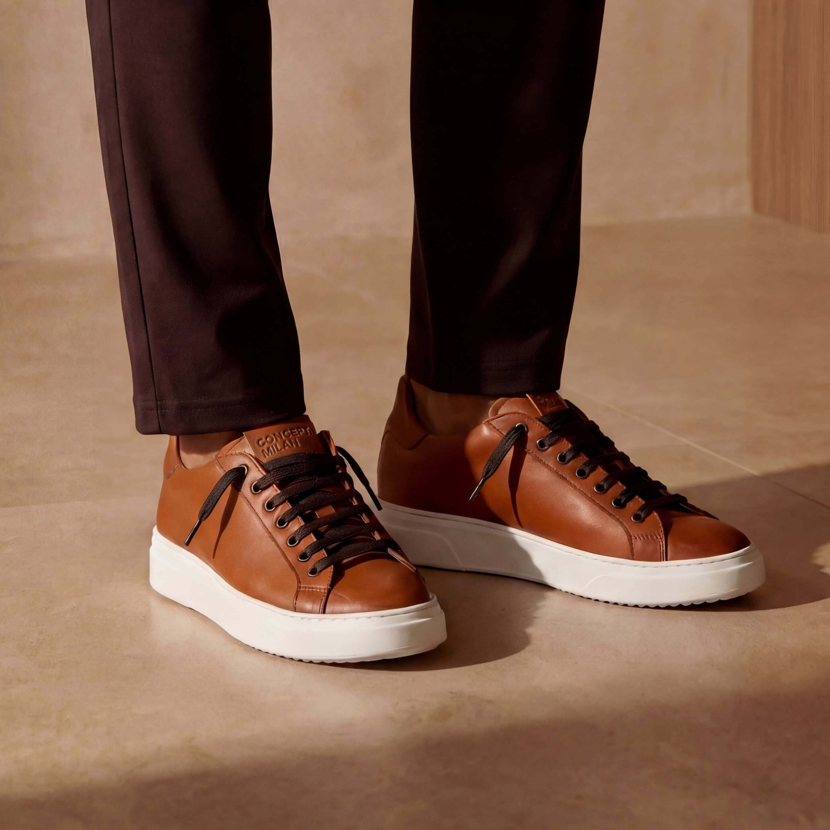 THE NICE SNEAKERS CUOIO - MADE IN ITALY