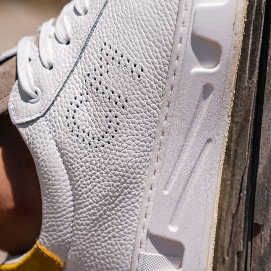 PASOL SNEAKERS YELLOW - MADE IN ITALY