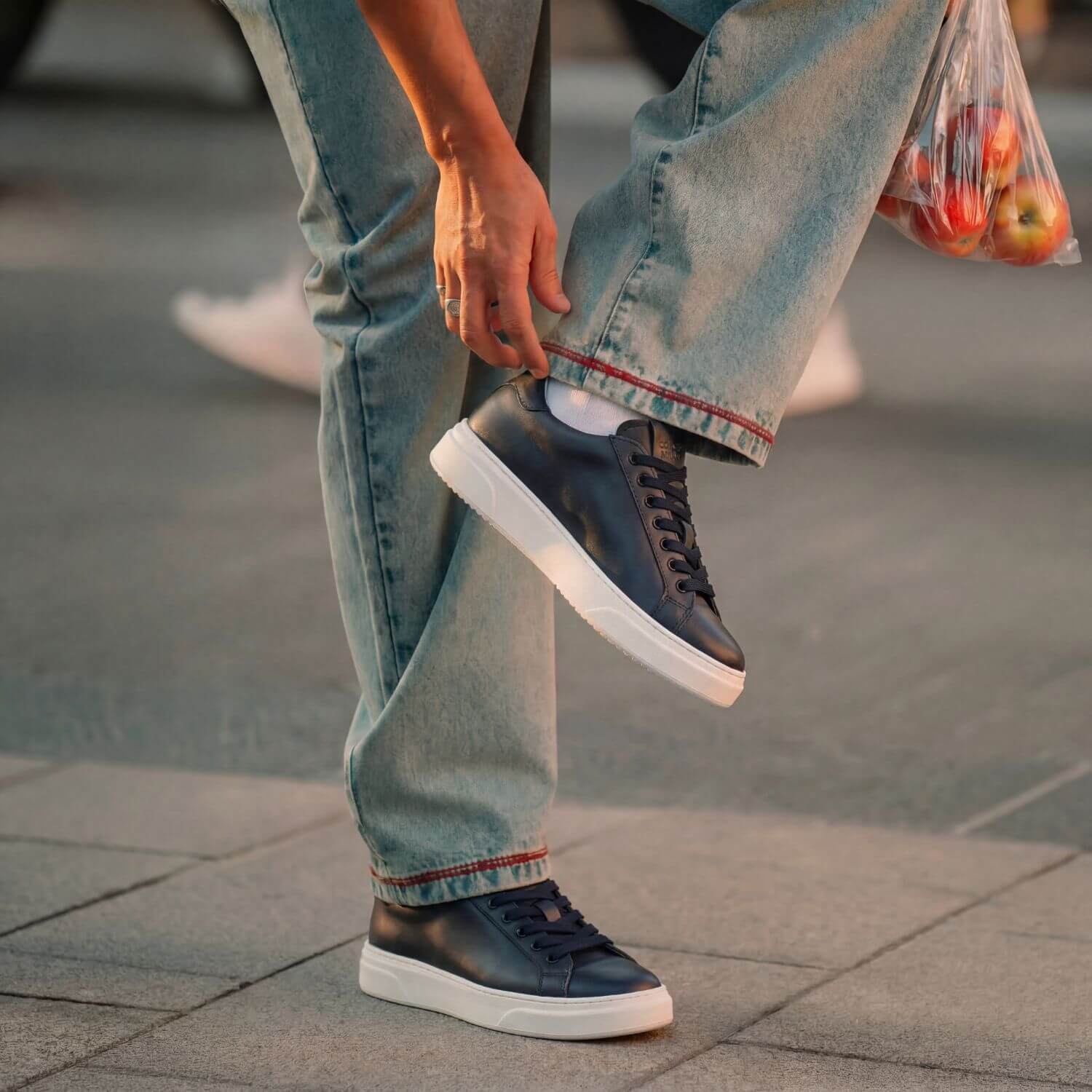 THE NICE SNEAKERS BLUE - MADE IN ITALY