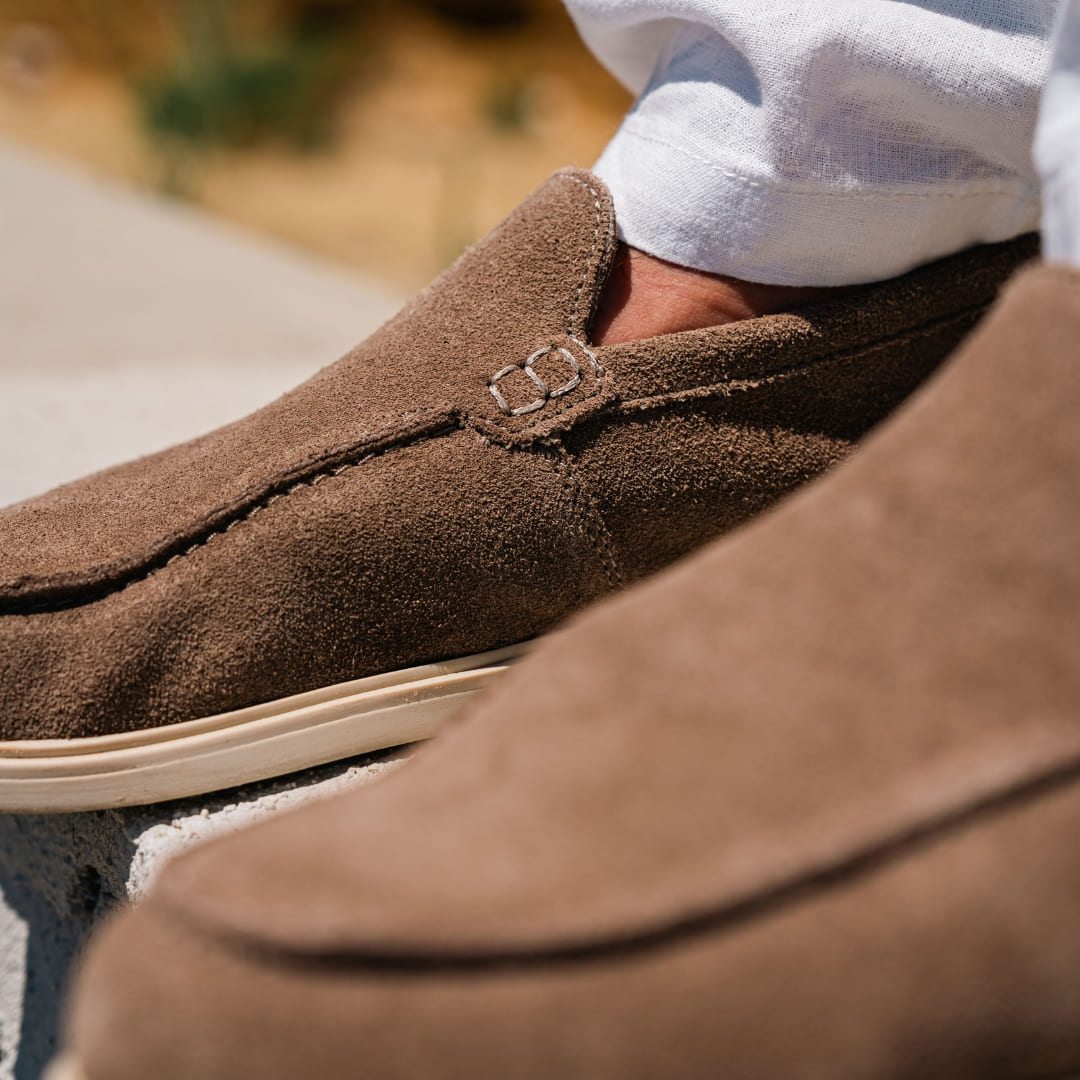 YACHT LOAFERS TABAK - MADE IN ITALY