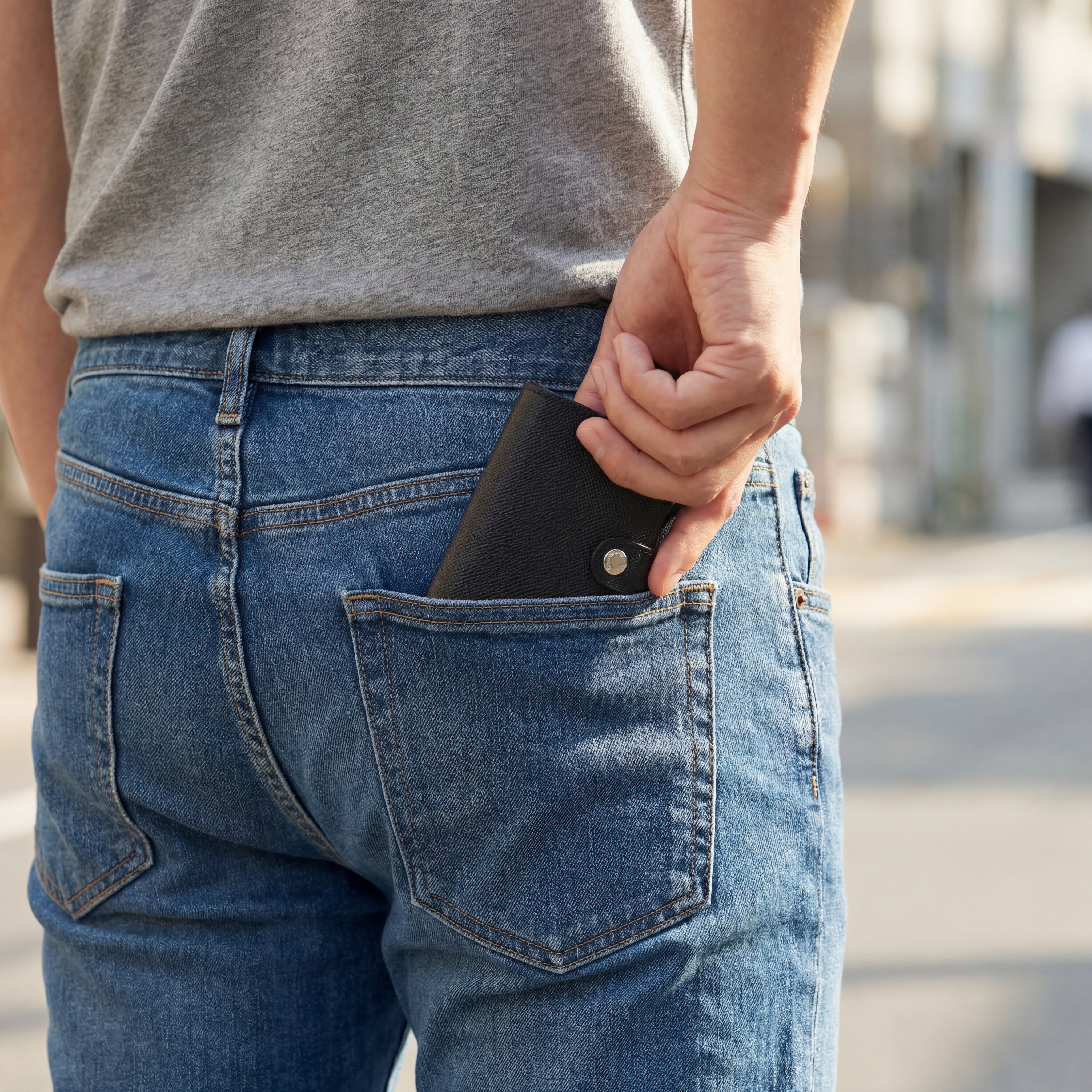 PORTAFOGLIO BLACK RFID