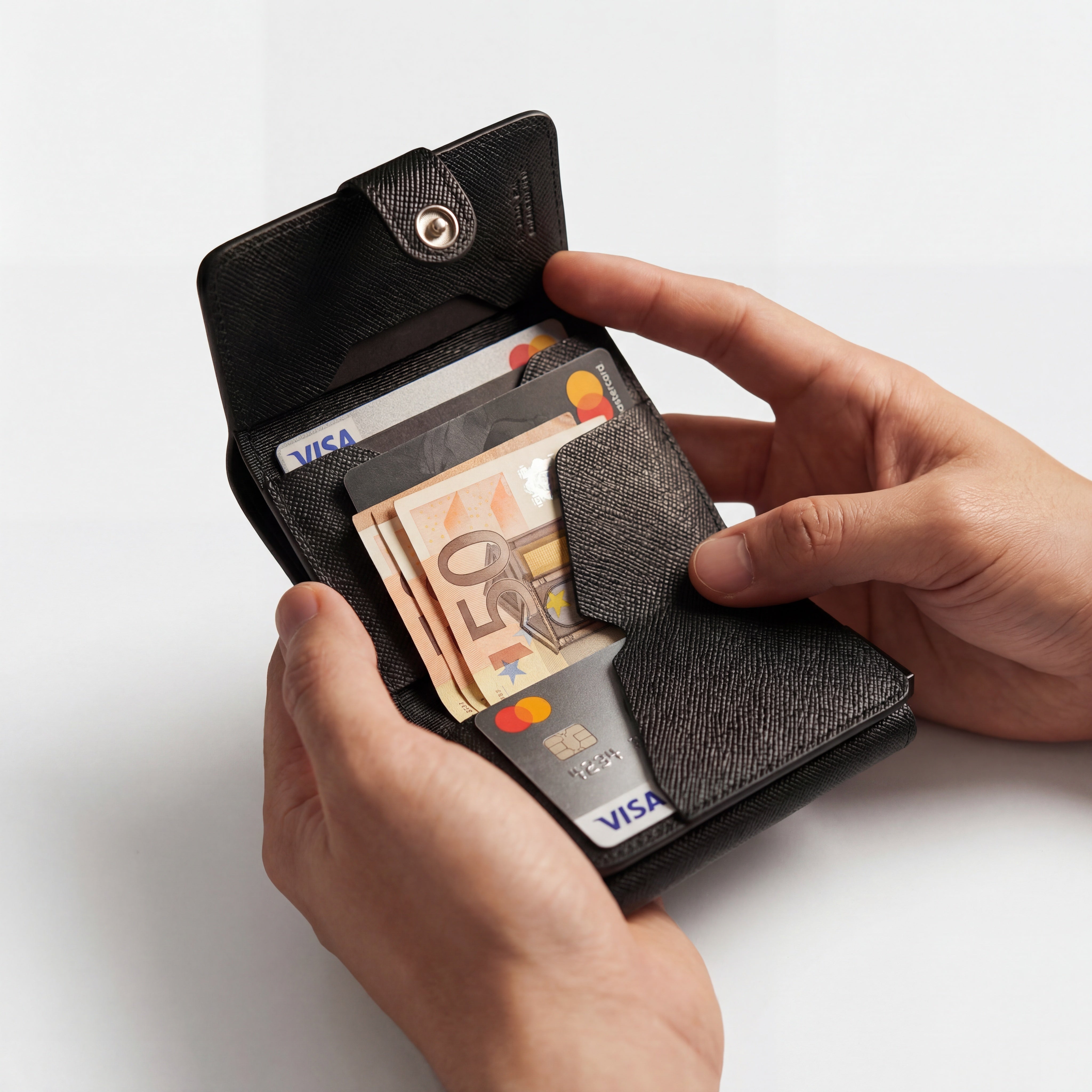 PORTAFOGLIO BLACK RFID