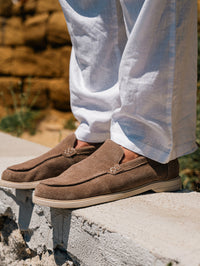 YACHT LOAFERS BEIGE - MADE IN ITALY