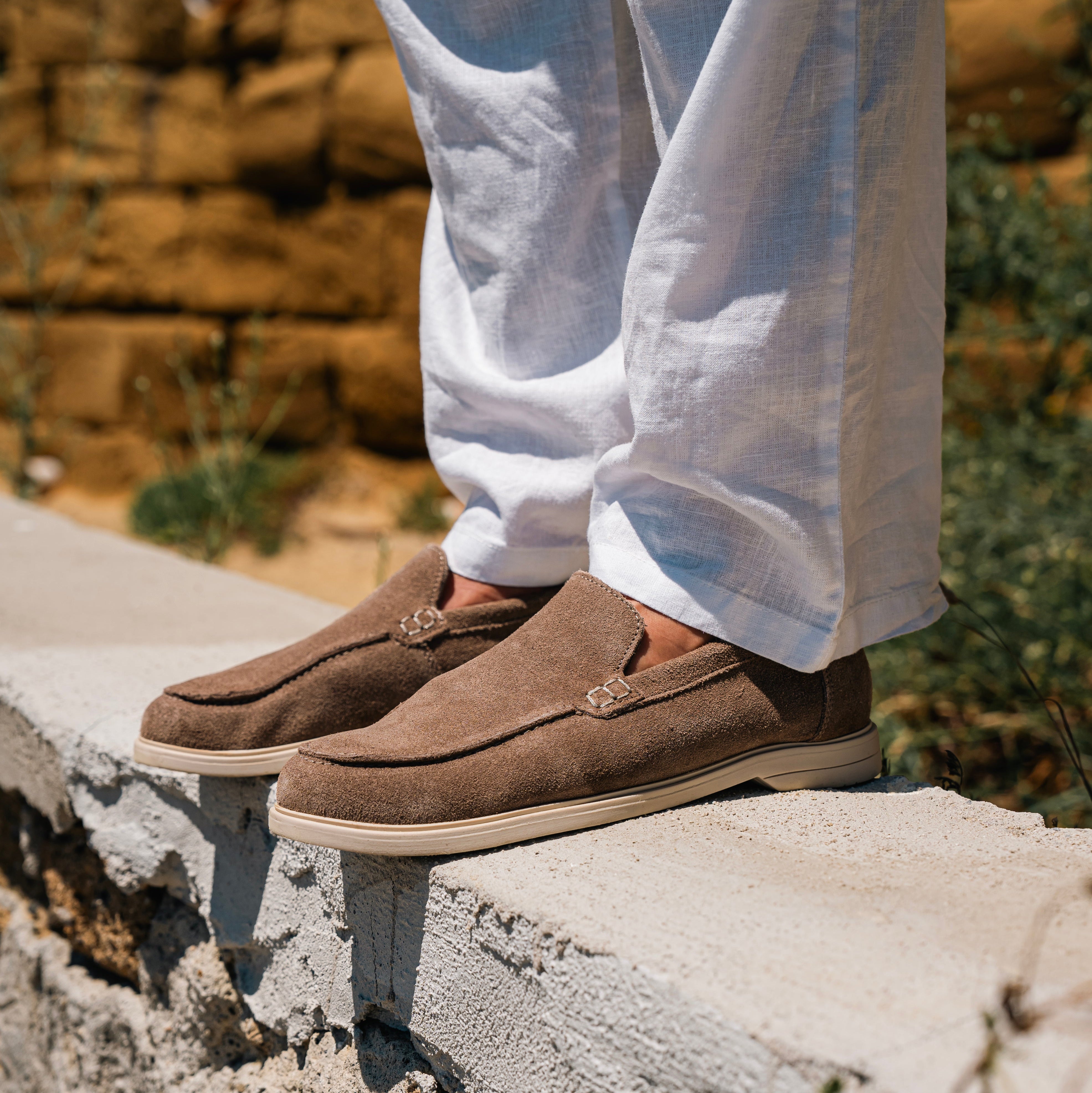MOCASSINI YACHT BEIGE - MADE IN ITALY