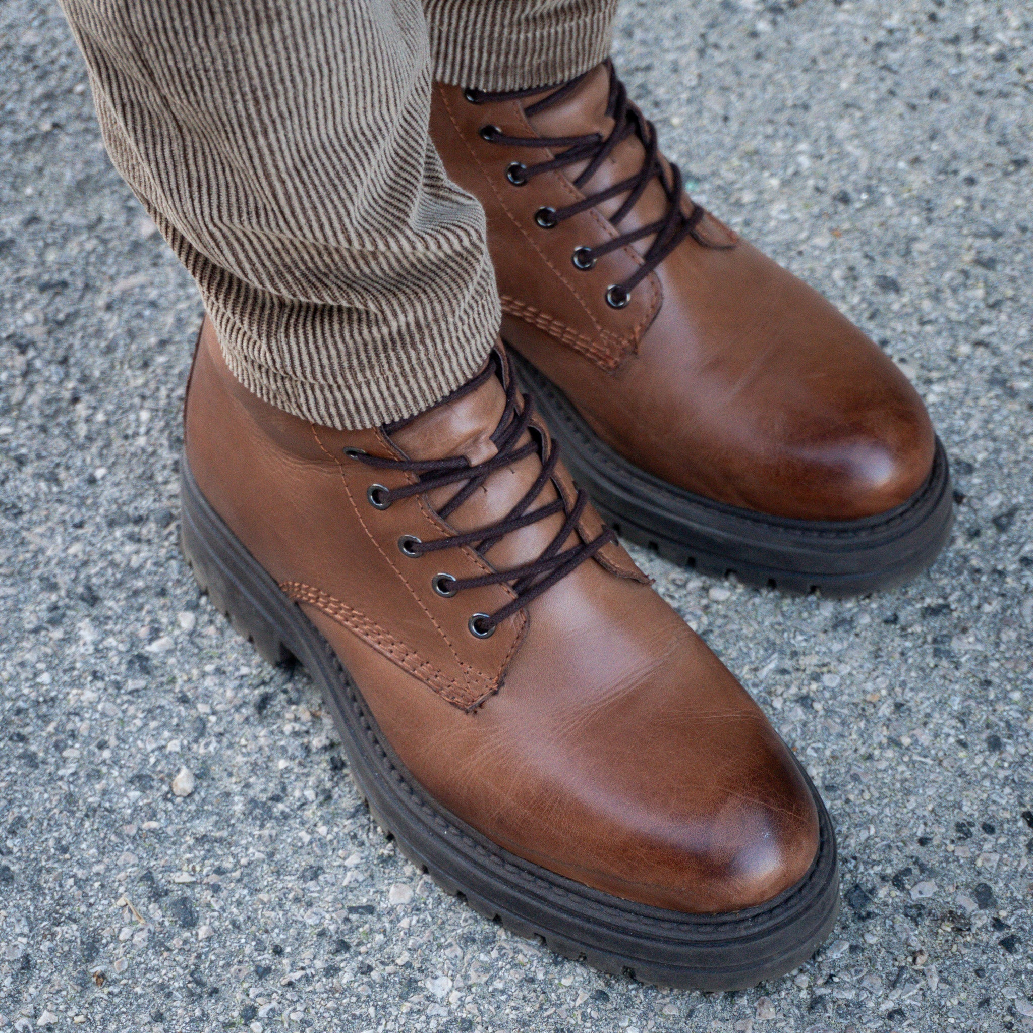 ROMA STIVALETTO IN VERA PELLE