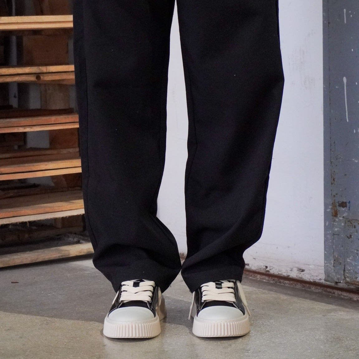 VAPOR SNEAKERS - NERO/BIANCO