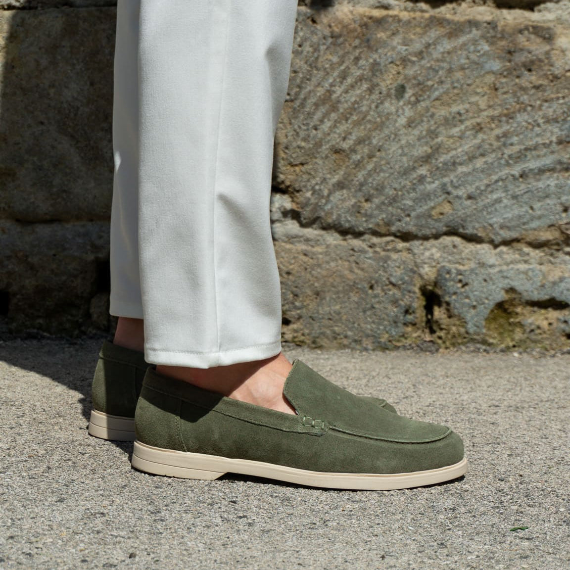 YACHT LOAFERS GREEN - MADE IN ITALY