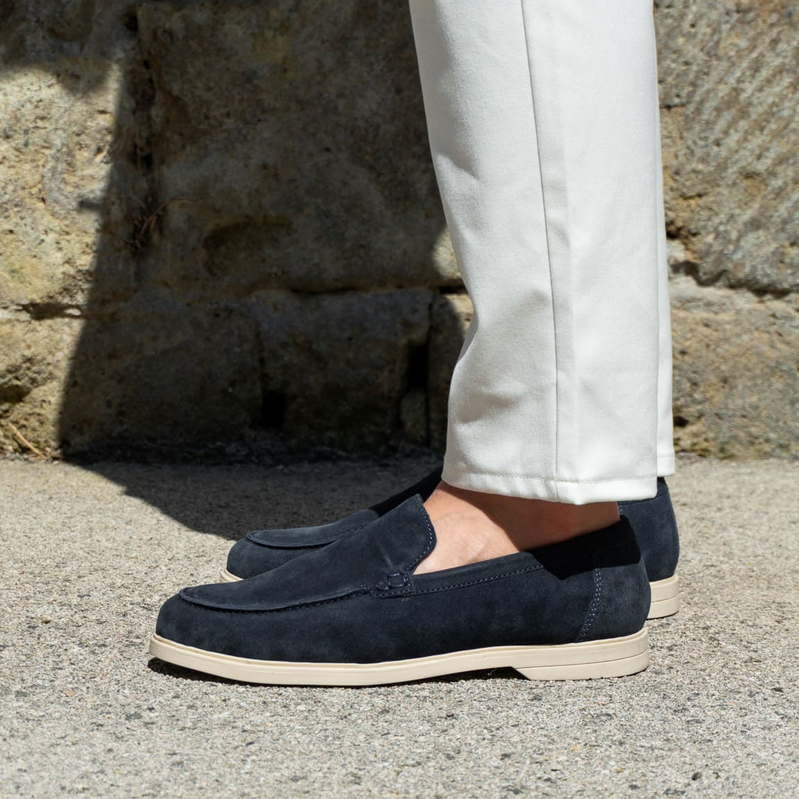 YACHT LOAFERS BLUE - MADE IN ITALY