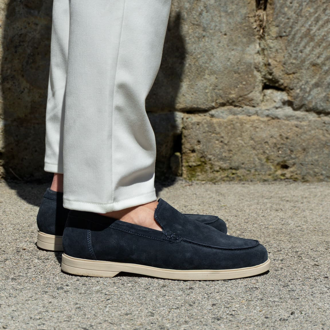 YACHT LOAFERS BLUE - MADE IN ITALY