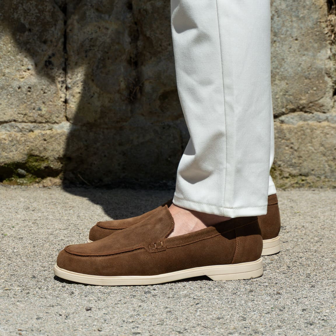 YACHT LOAFERS TOBACCO - MADE IN ITALY