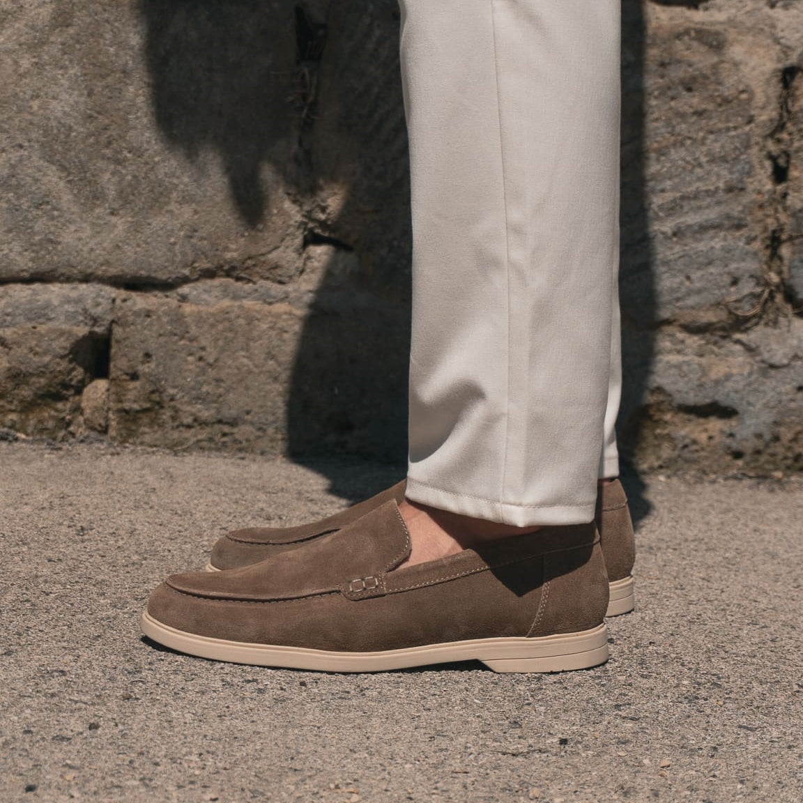 YACHT LOAFERS BEIGE - MADE IN ITALY