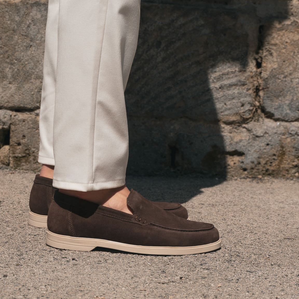 YACHT LOAFERS BRUNT - MADE IN ITALY