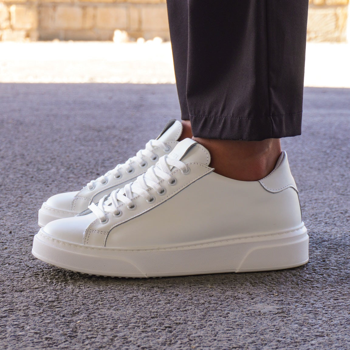 THE NICE SNEAKERS WIT - MADE IN ITALY