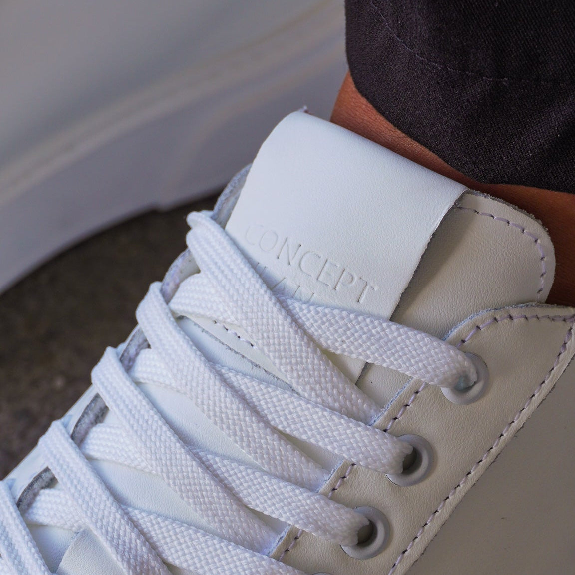 THE NICE SNEAKERS WIT - MADE IN ITALY