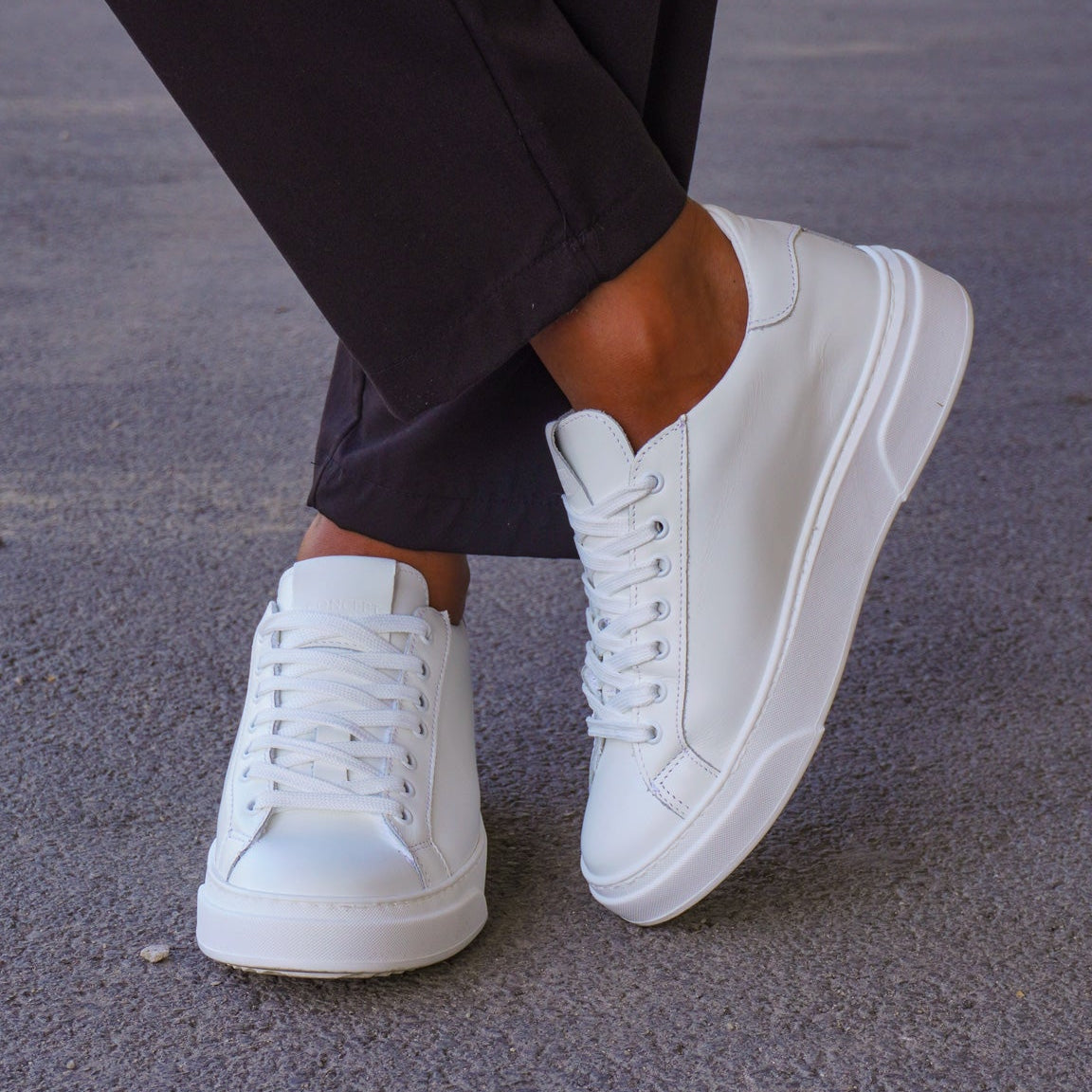 THE NICE SNEAKERS WIT - MADE IN ITALY