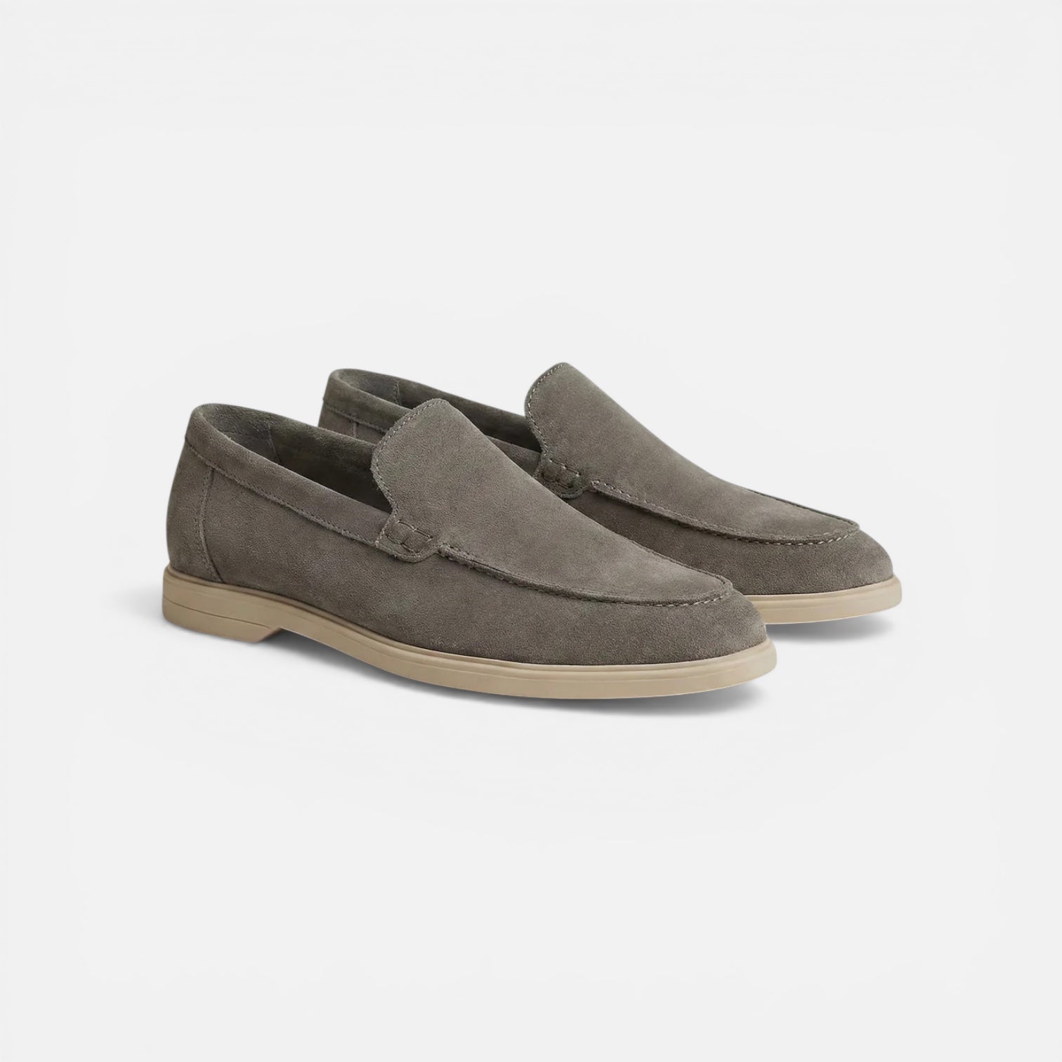 YACHT LOAFERS GRAY - MADE IN ITALY
