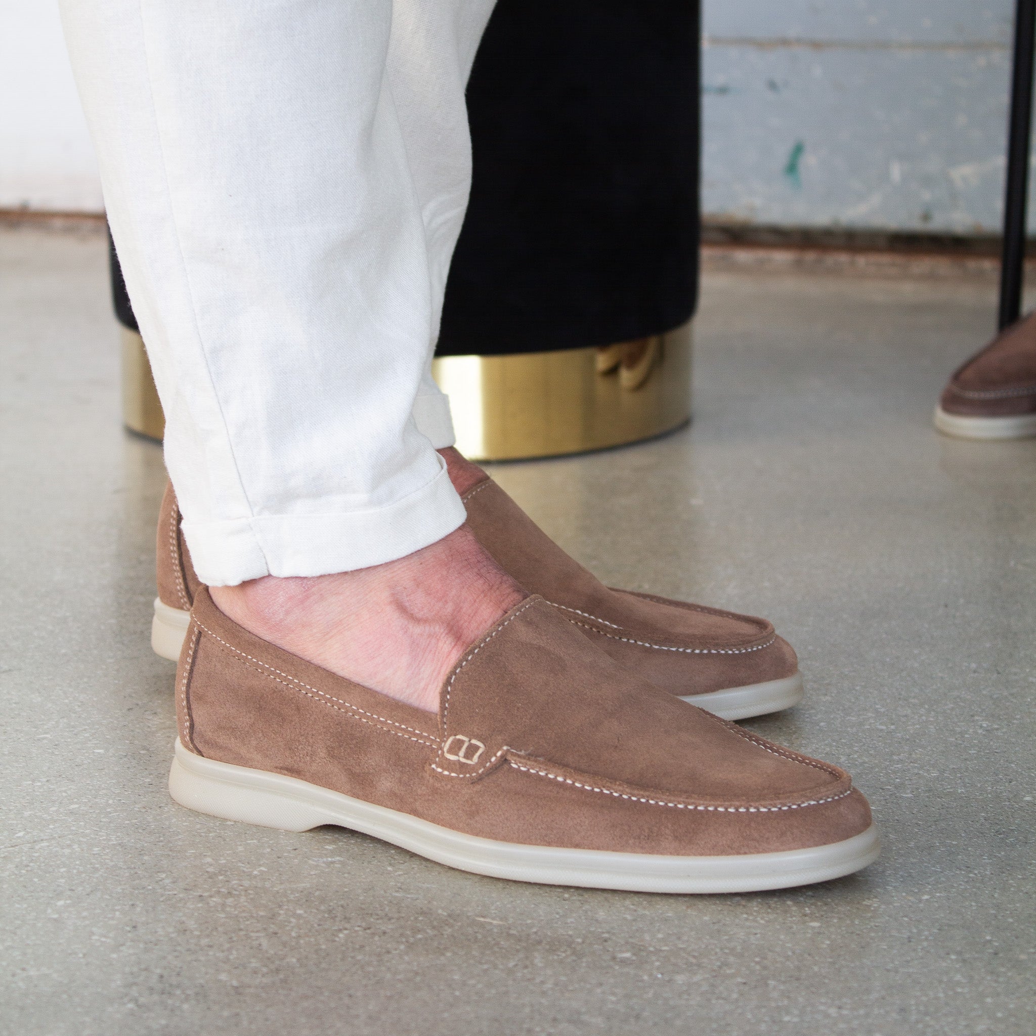 MOCASSINI IN CAMOSCIO - MADE IN ITALY