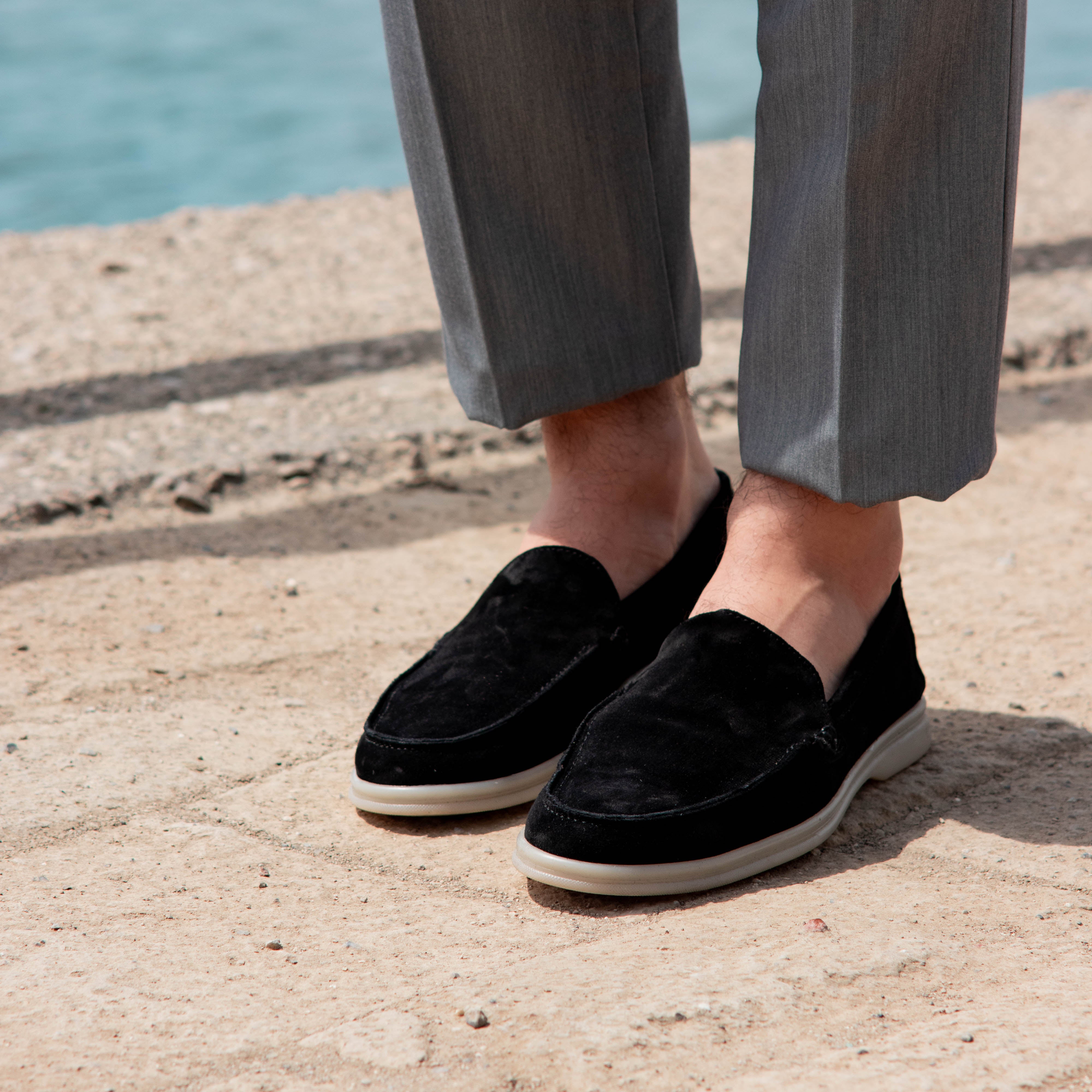 MOCASSINI IN CAMOSCIO - MADE IN ITALY