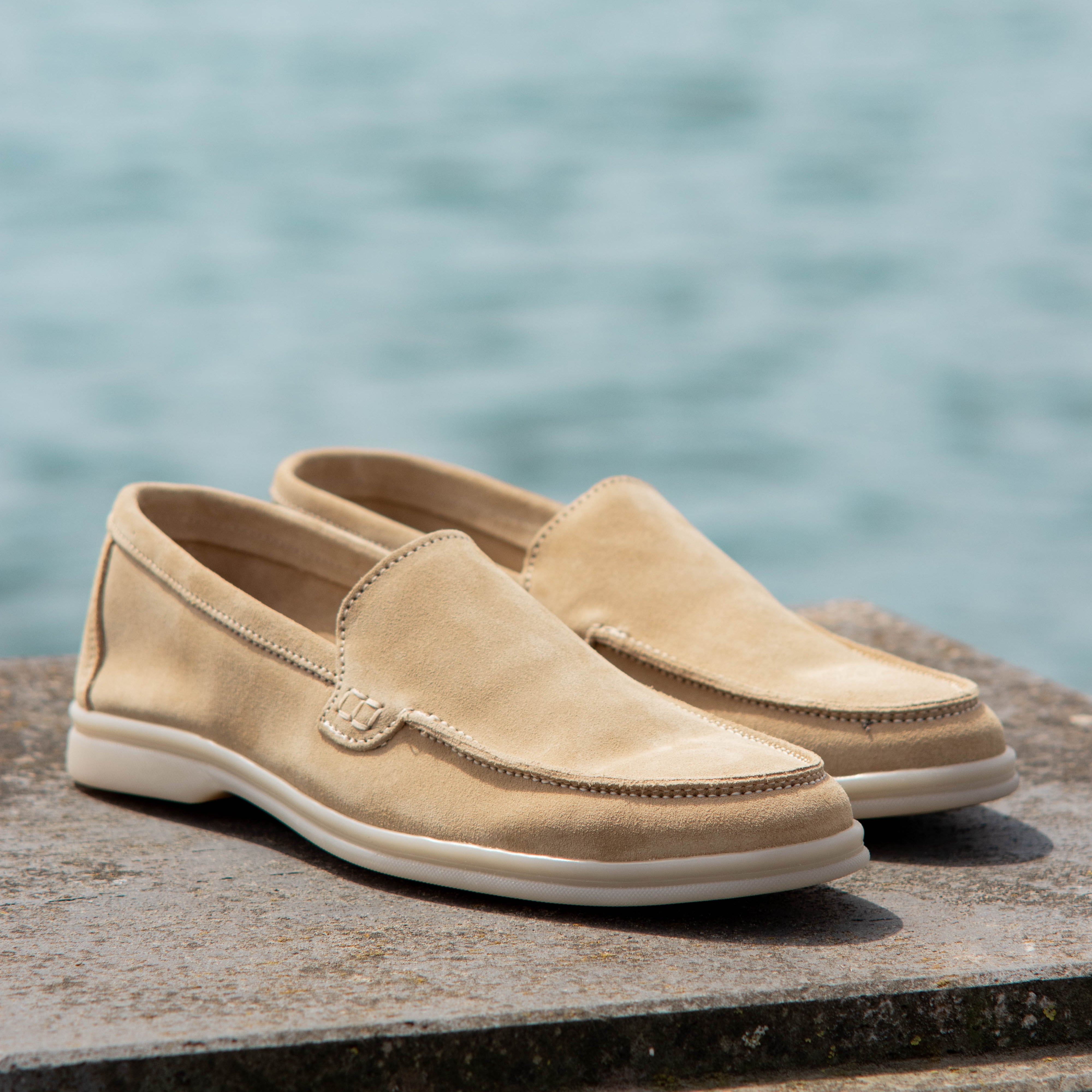 MOCASSINI IN CAMOSCIO - MADE IN ITALY