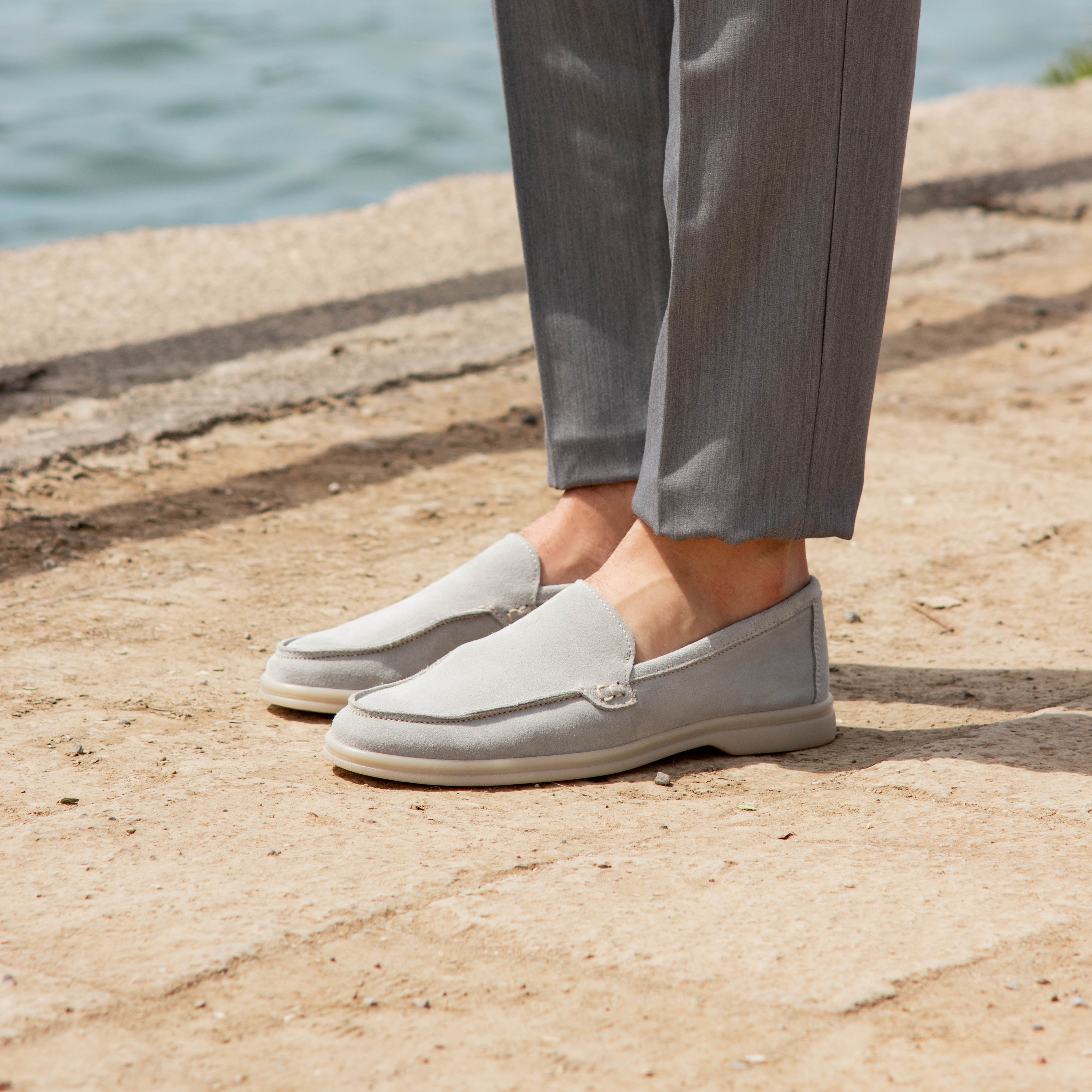 MOCASSINI IN CAMOSCIO - MADE IN ITALY