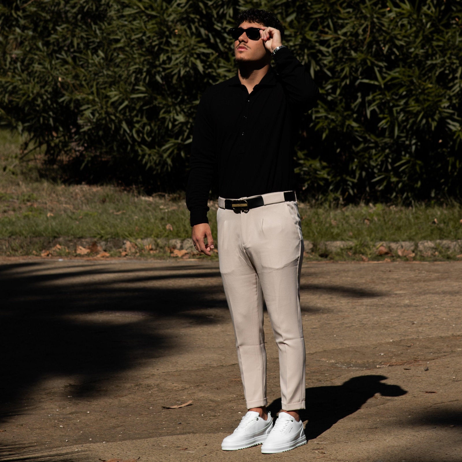 The Milan Platform Lug-Sole Sneakers