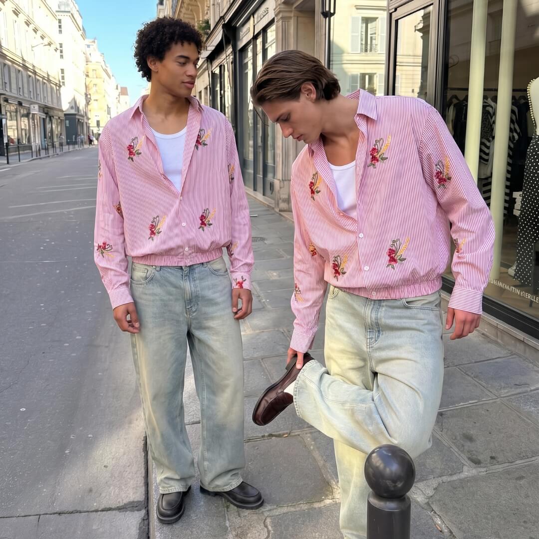 DENET CAMICIA | ROSSO