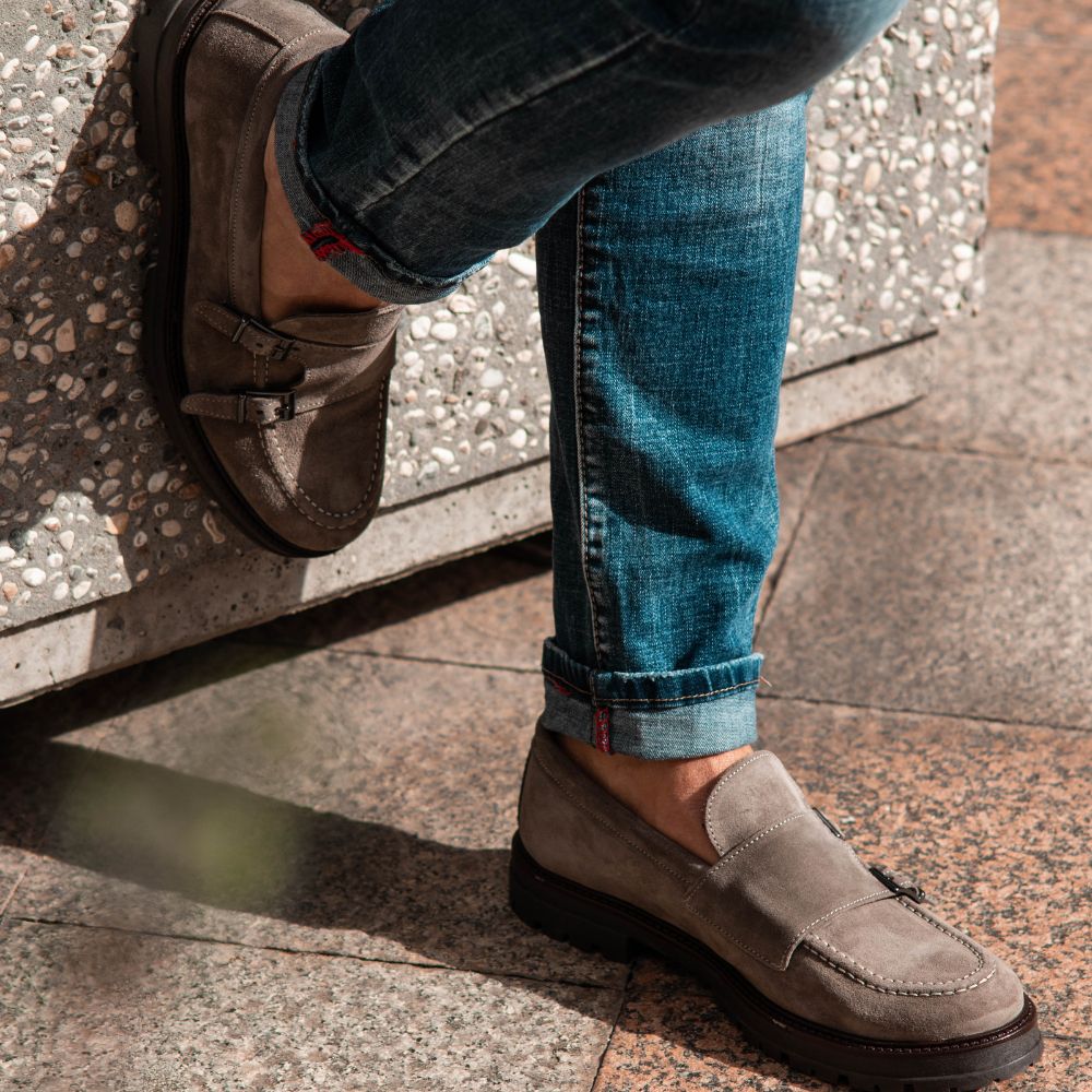 TRIADE - BEIGE SUEDE