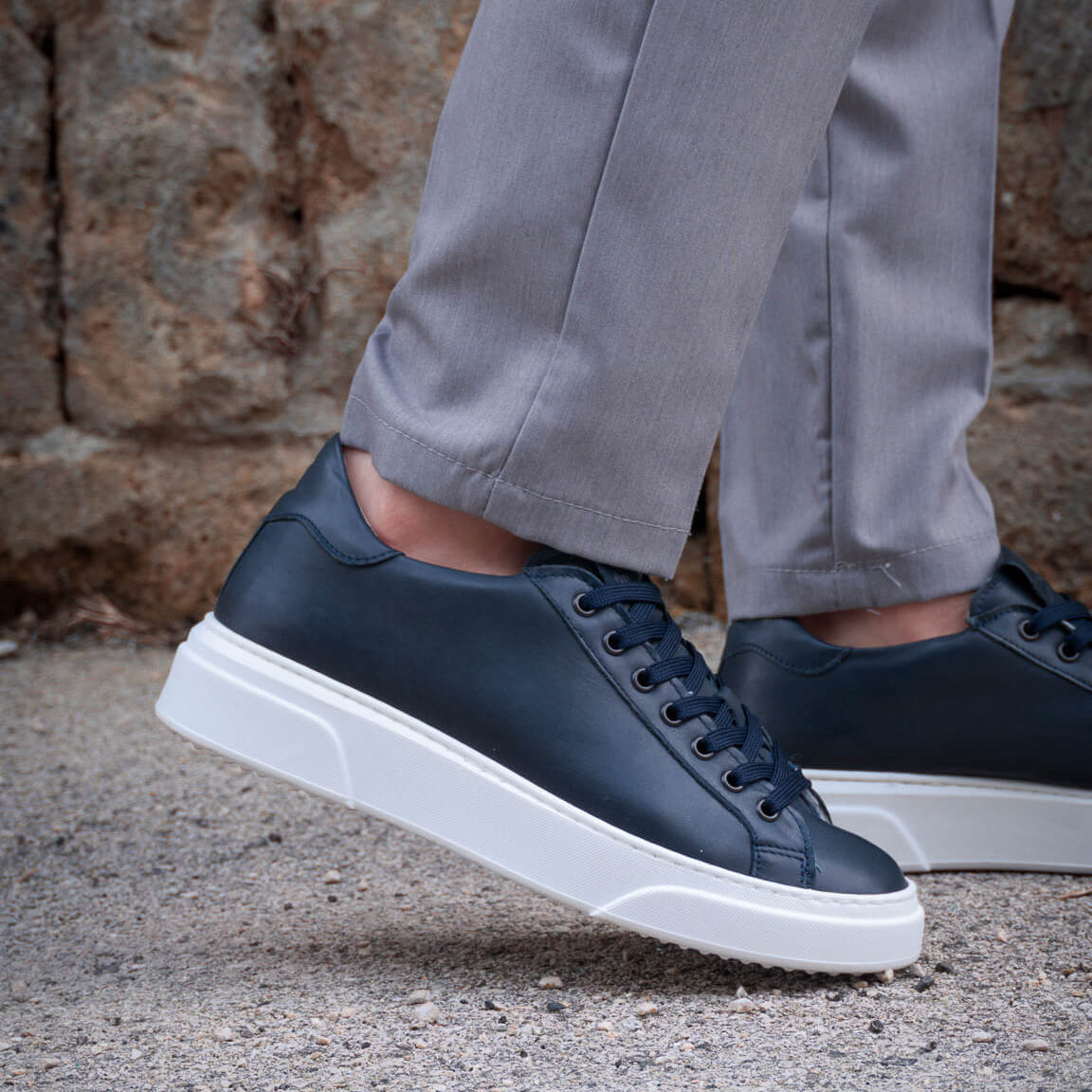 THE NICE SNEAKERS BLUE - MADE IN ITALY