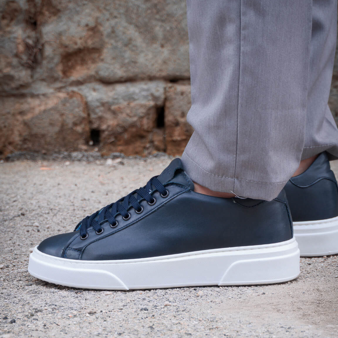 THE NICE SNEAKERS BLUE - MADE IN ITALY