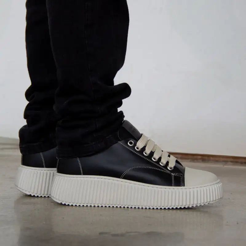 VAPOR SNEAKERS - NERO/BEIGE