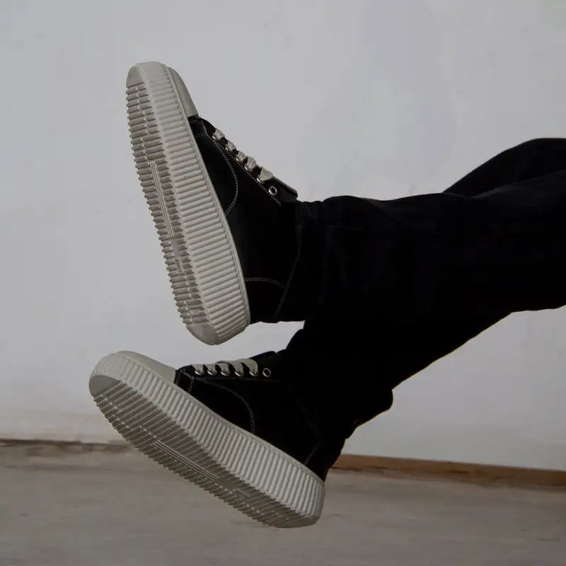 VAPOR SNEAKERS - BLACK/BEIGE