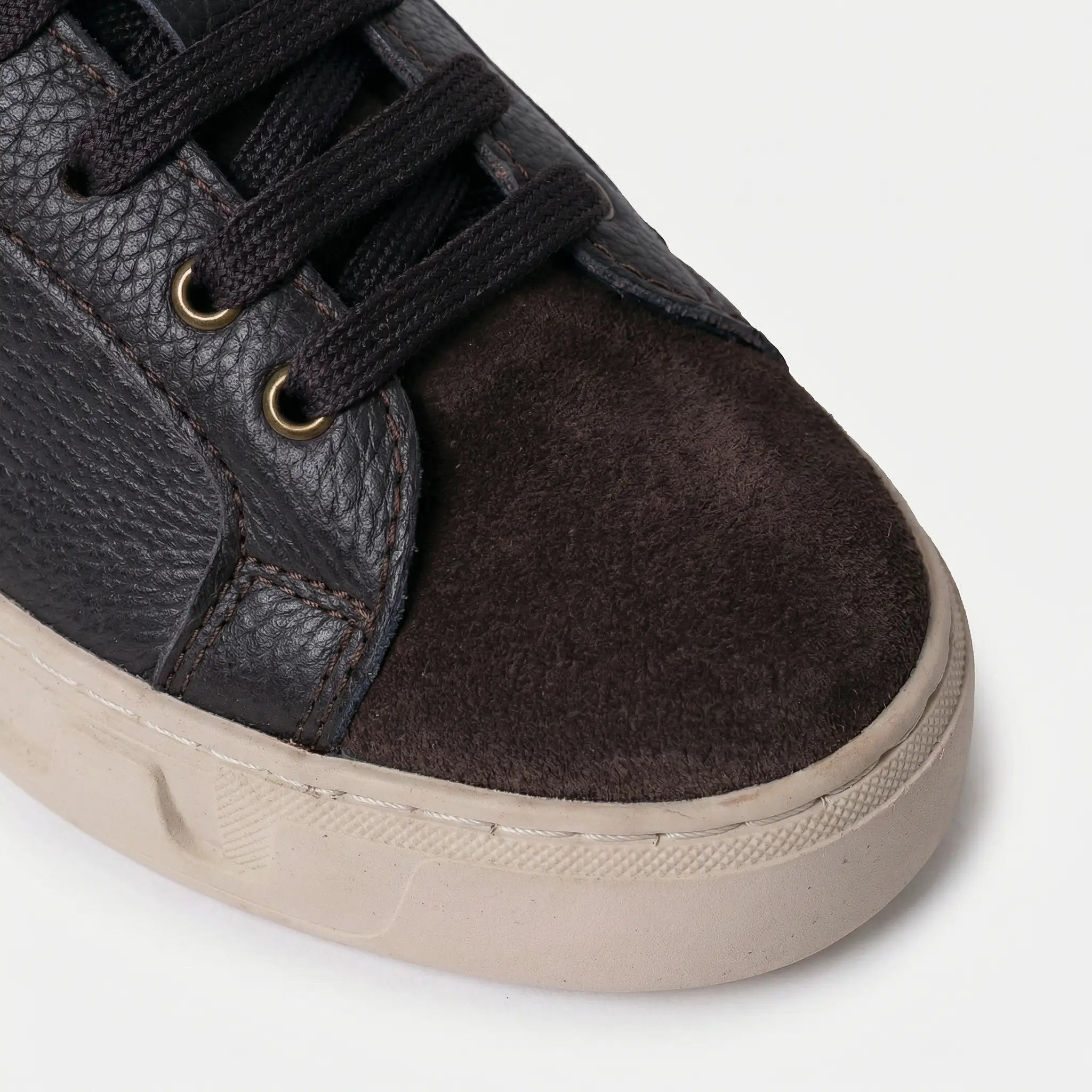 PASOL SNEAKERS BROWN - MADE IN ITALY